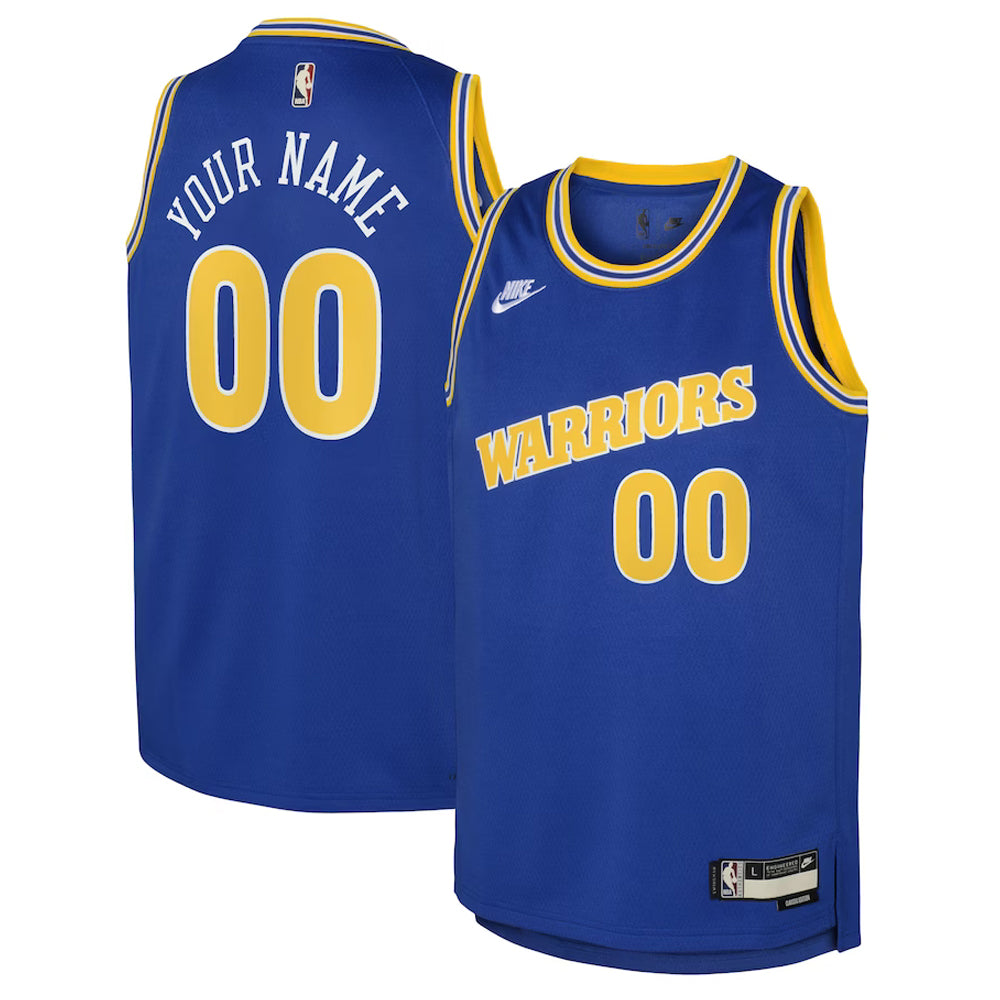 NBA Golden State Warriors Blank Custom Jersey