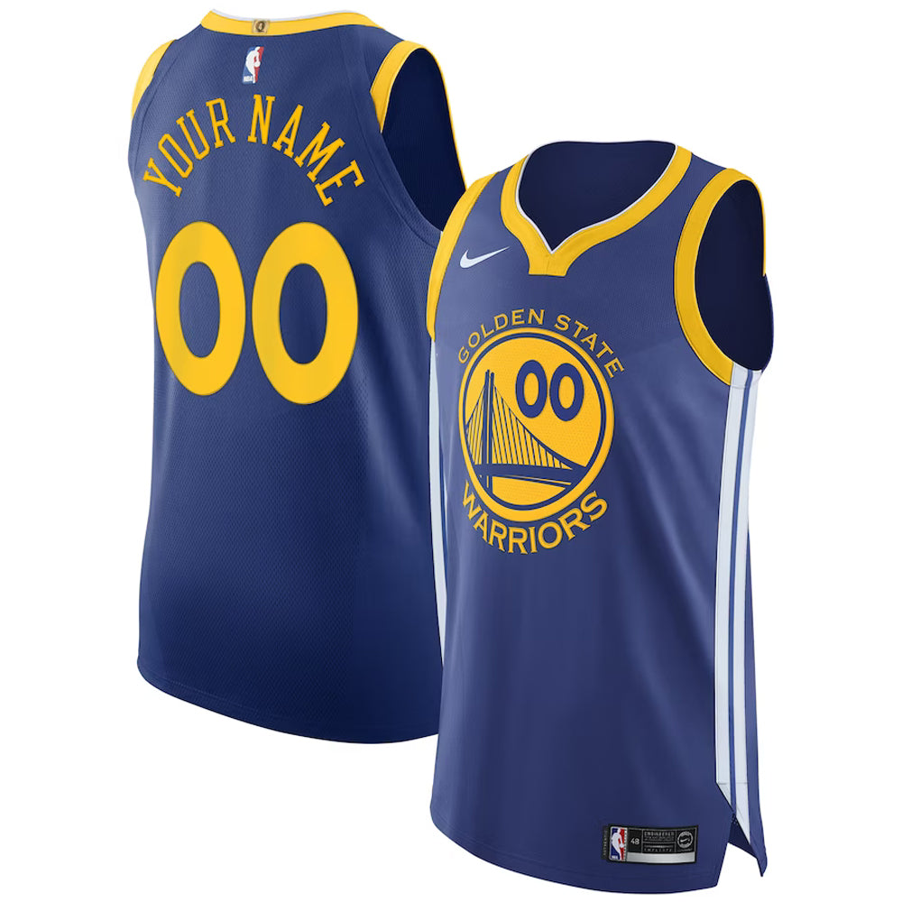 NBA Golden State Warriors Blank Custom Jersey