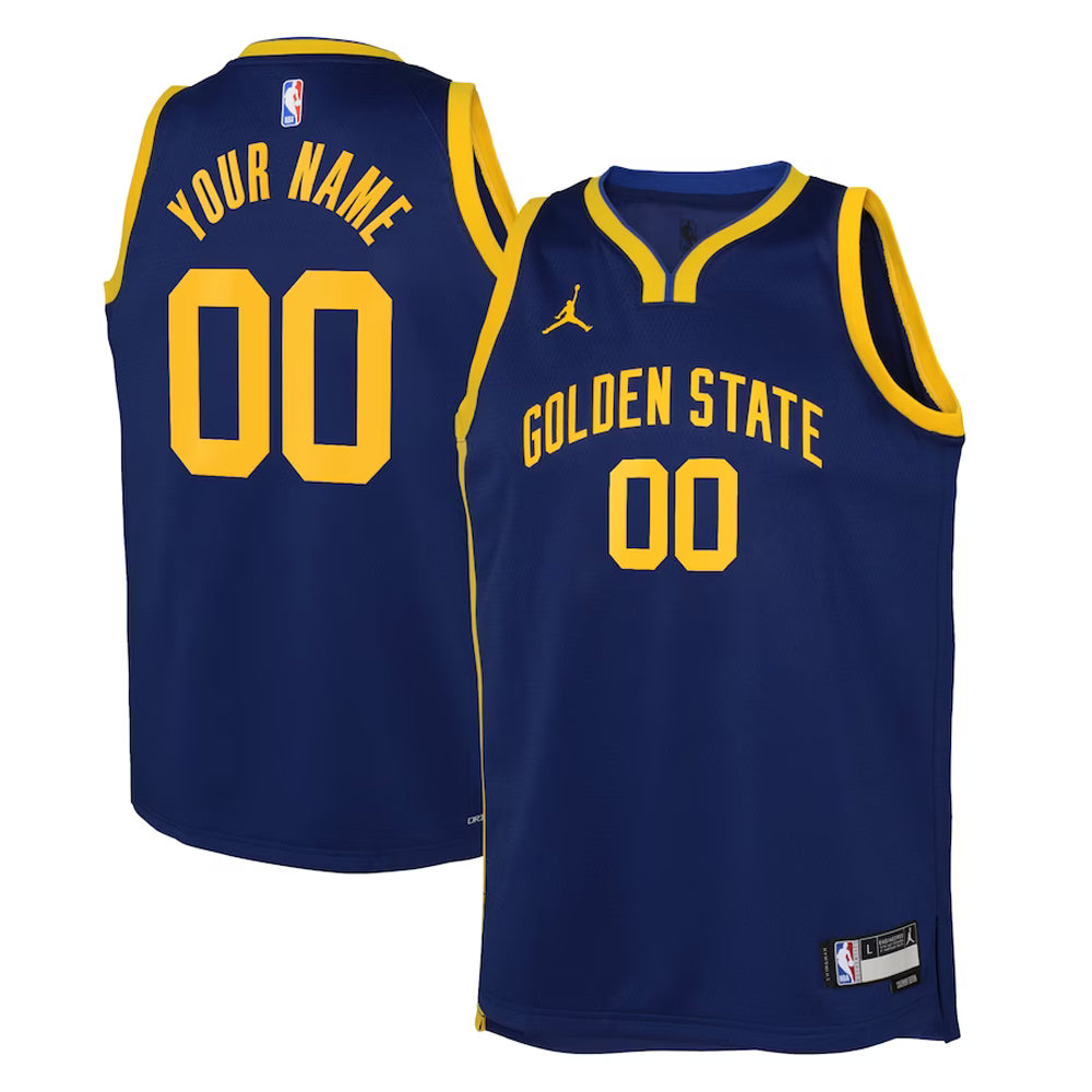 NBA Golden State Warriors Blank Custom Jersey