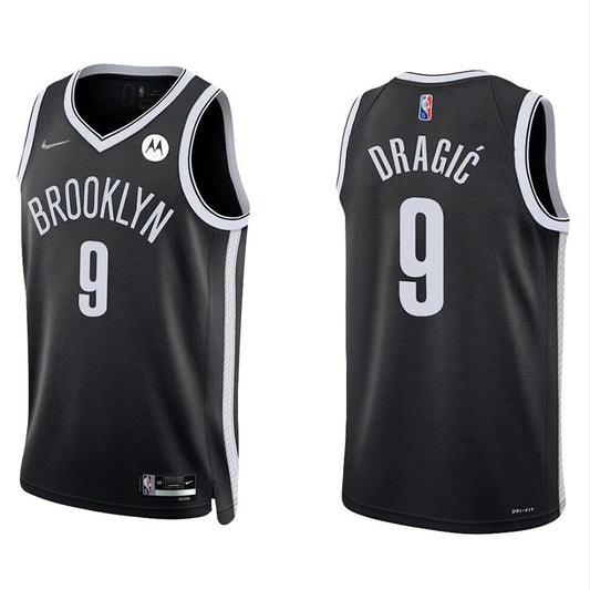 NBA Goran Dragic Brooklyn Nets 9 Jersey