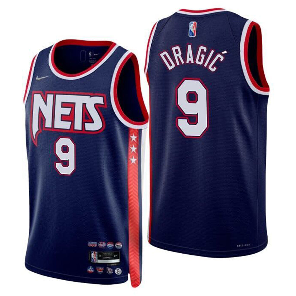 NBA Goran Dragic Brooklyn Nets 9 Jersey