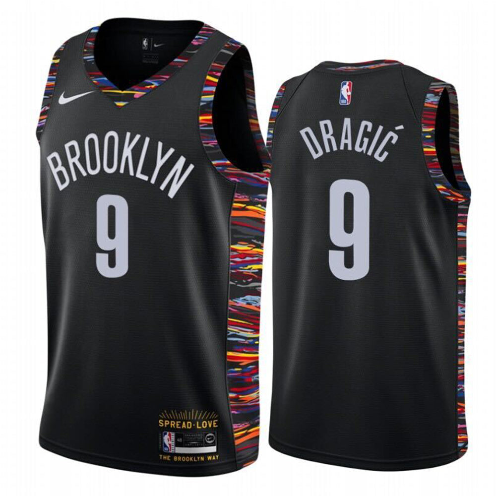 NBA Goran Dragic Brooklyn Nets 9 Jersey