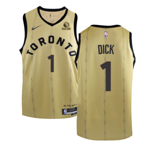 NBA Gradey Dick Toronto Raptors 1 Jersey