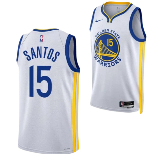 NBA Gui Santos Golden State Warriors 15 Jersey