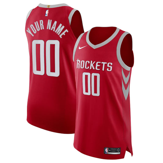 NBA Houston Rockets Blank Custom Jersey