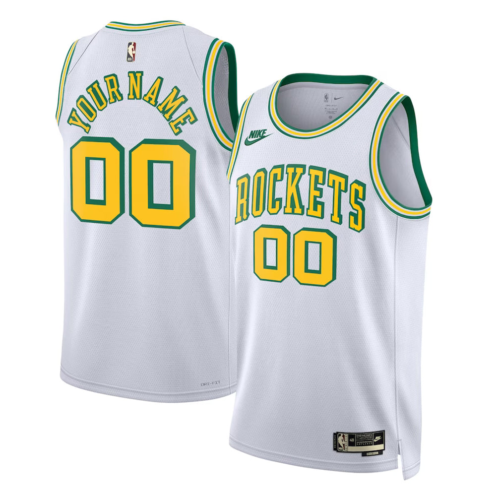 NBA Houston Rockets Blank Custom Jersey