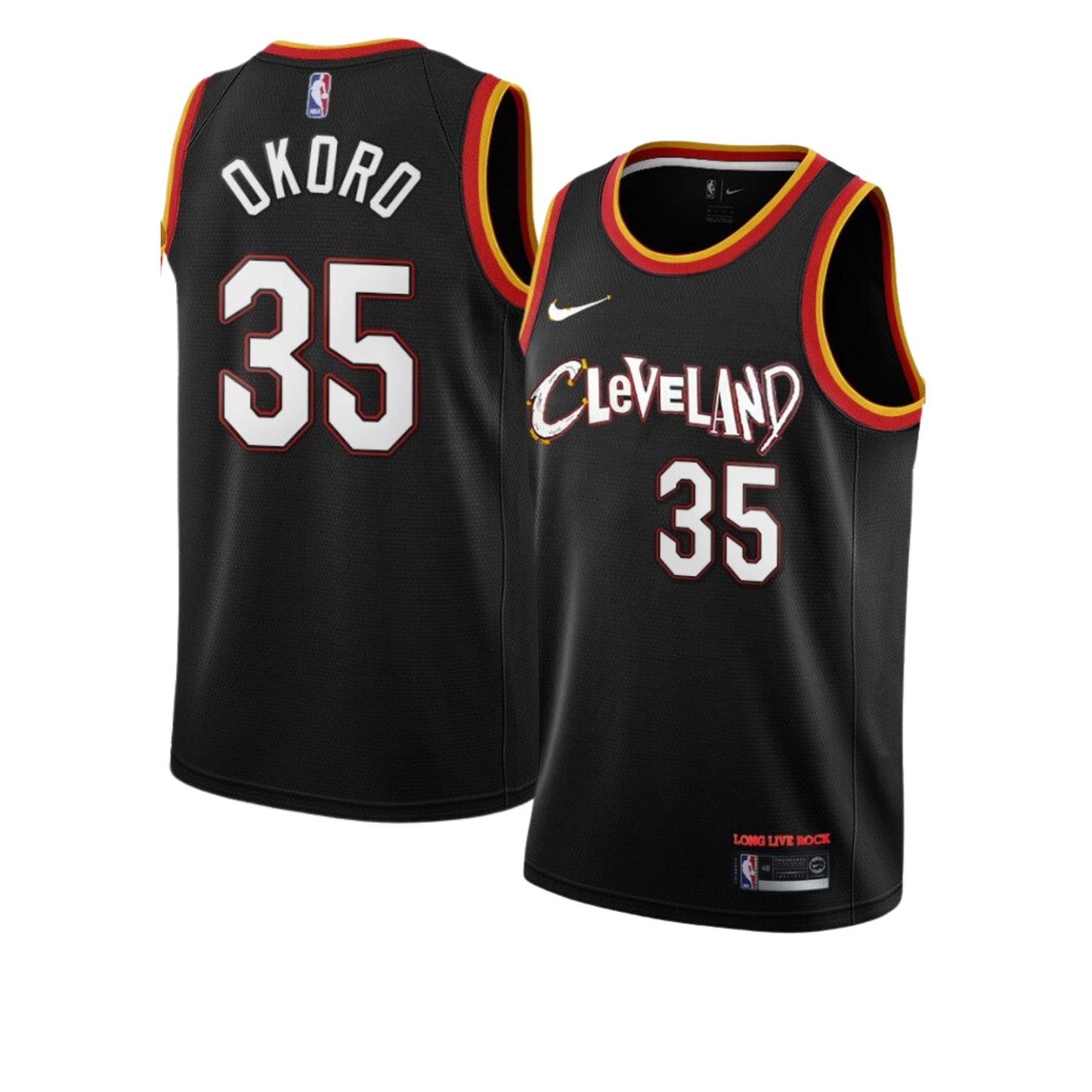 NBA Isaac Okoro Cleveland Cavaliers 35 Jersey