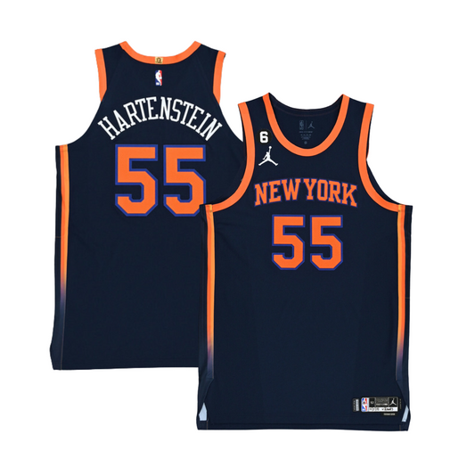 NBA Isaiah Hartenstien New York Knicks 55 Jersey