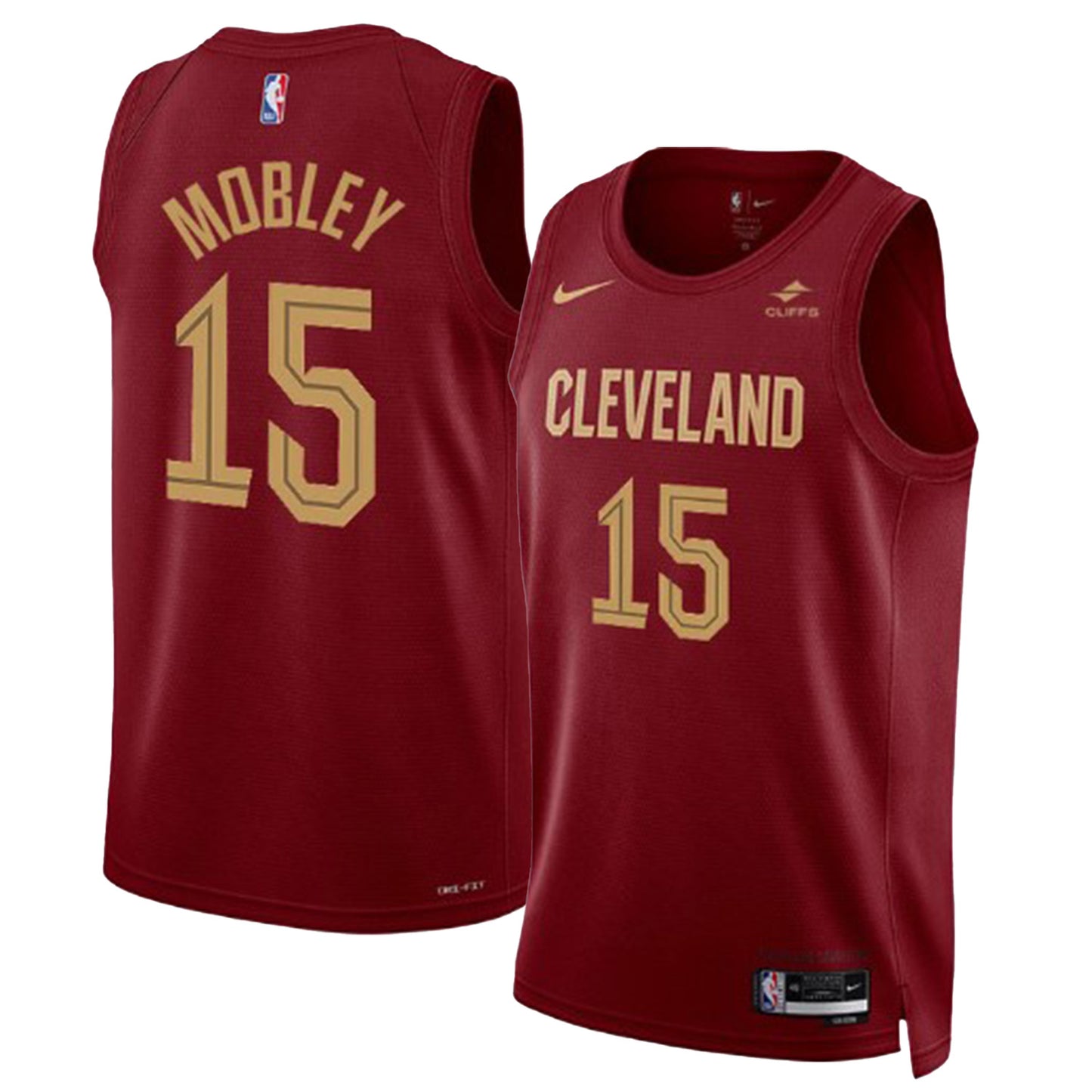 NBA Isaiah Mobley Cleveland Cavaliers 15 Jersey