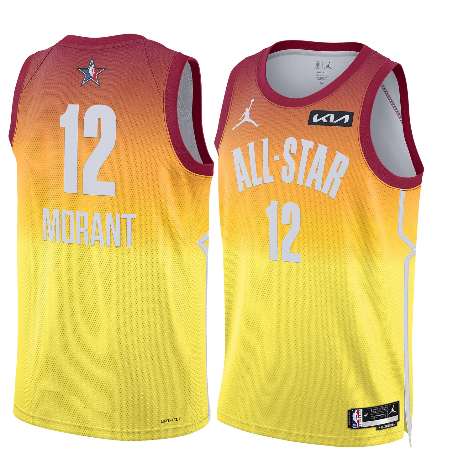 NBA Ja Morant All Star 12 Jersey