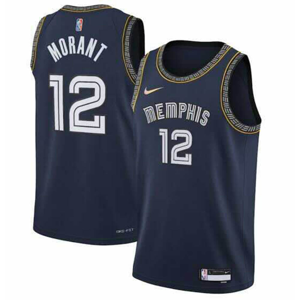 NBA Ja Morant Memphis Grizzlies 12 Jersey