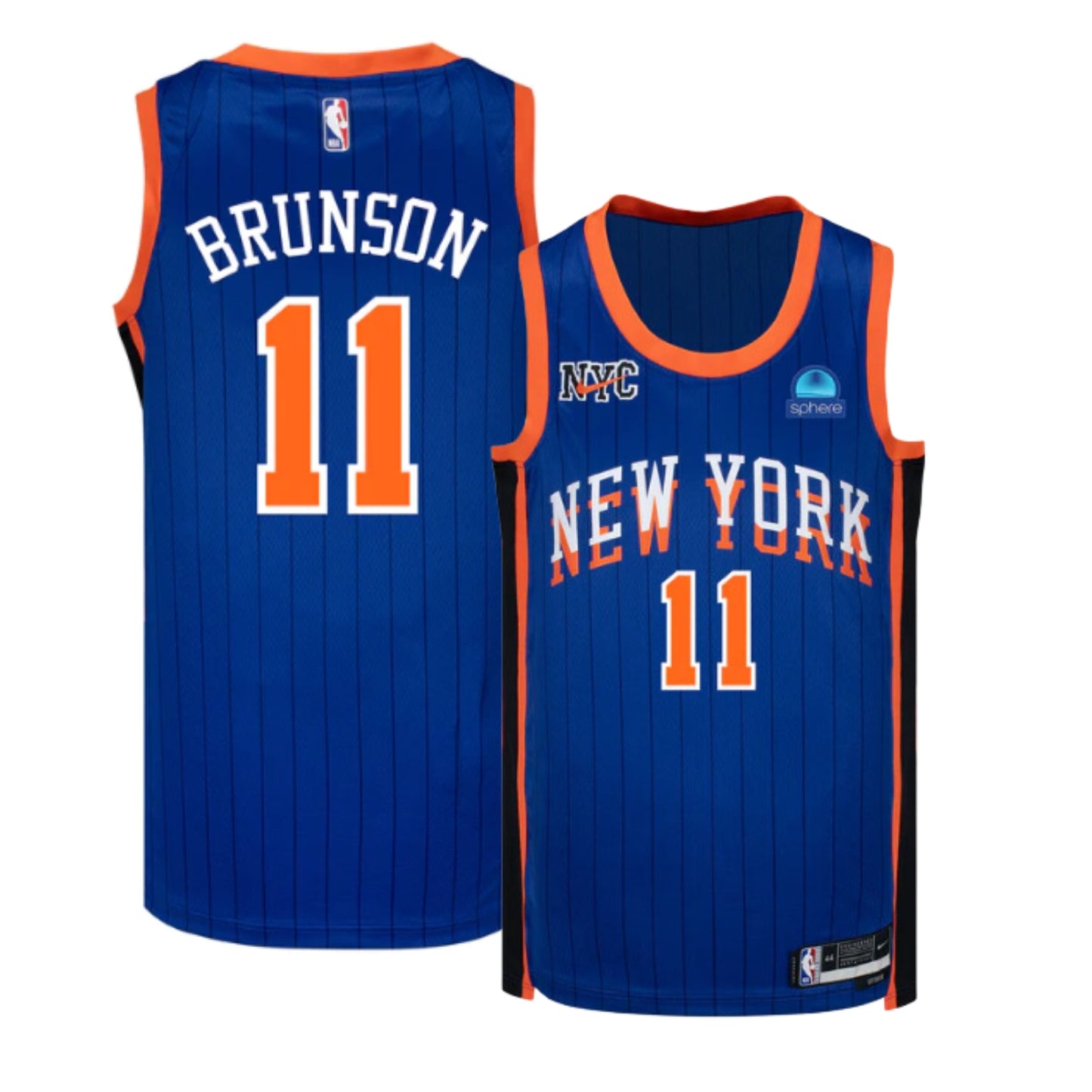 NBA Jalen Brunson New York Knicks 11 Jersey