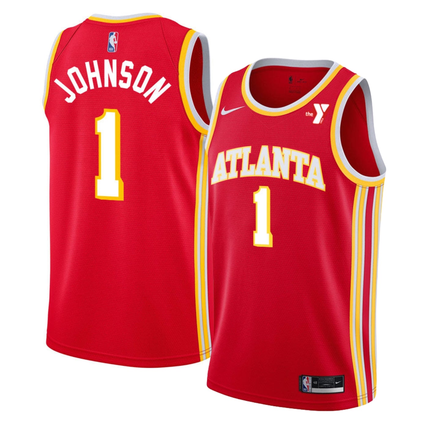 NBA Jalen Johnson Atlanta Hawks 1 Jersey