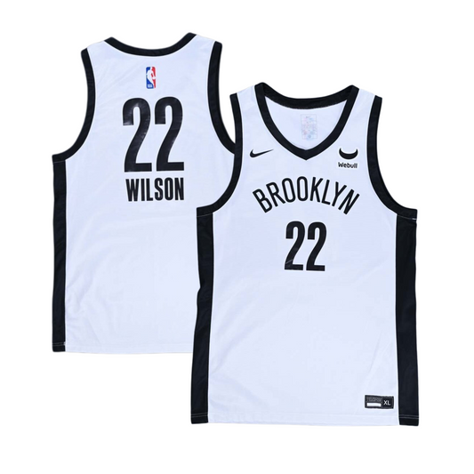 NBA Jalen Wilson Brooklyn Nets 22 Jersey