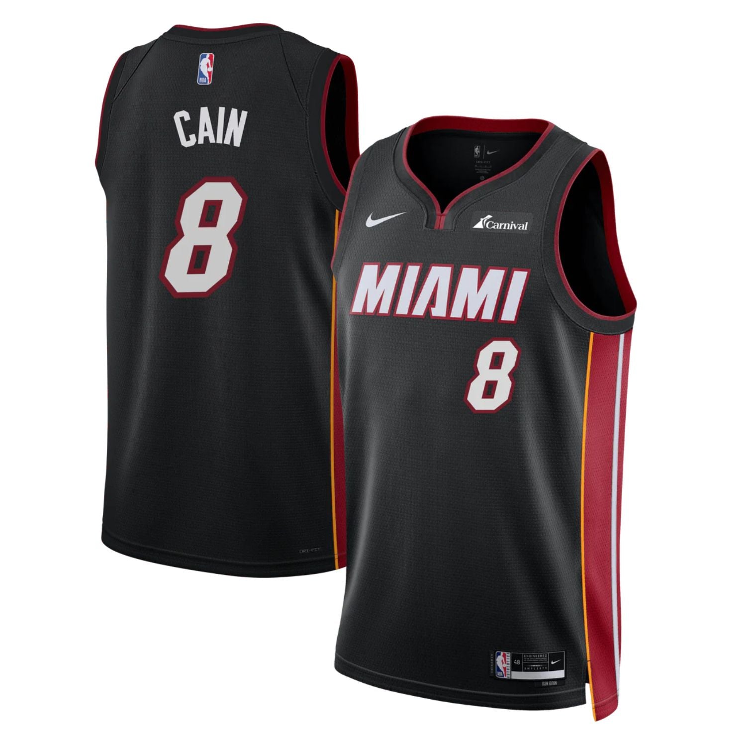 NBA Jamal Cain Miami Heat 8 Jersey The Jersey King