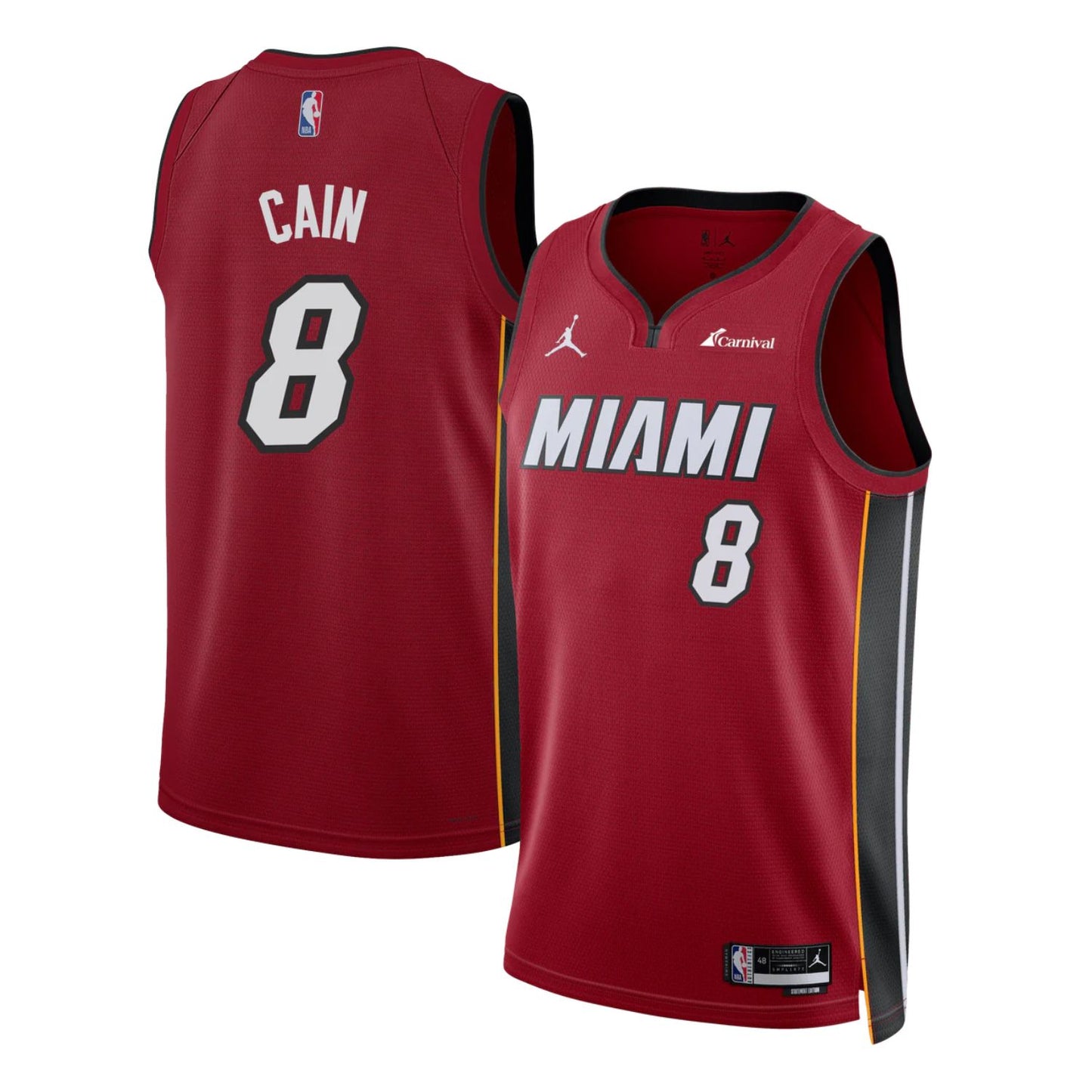 NBA Jamal Cain Miami Heat 8 Jersey