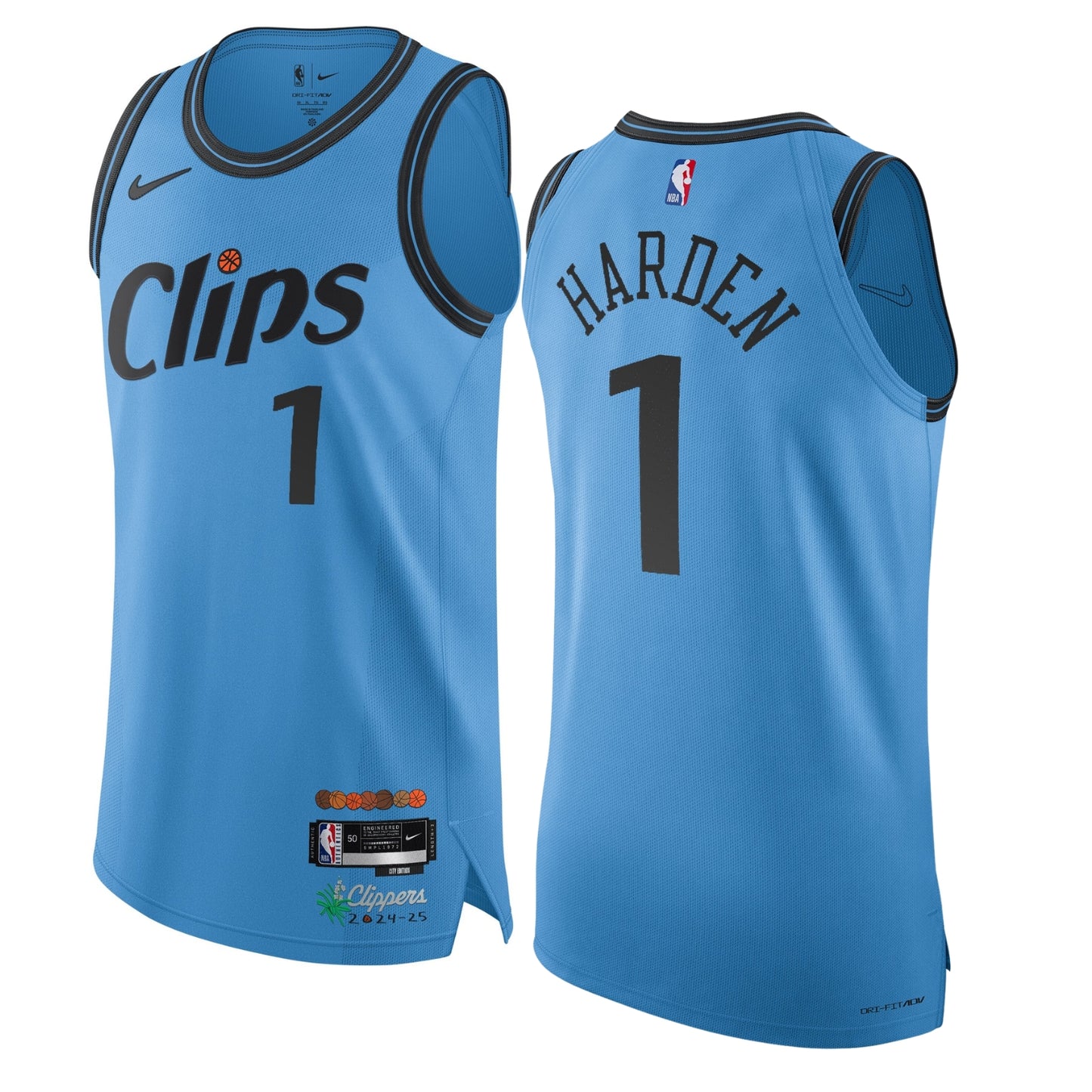 NBA James Harden Los Angeles Clippers 1 Jersey