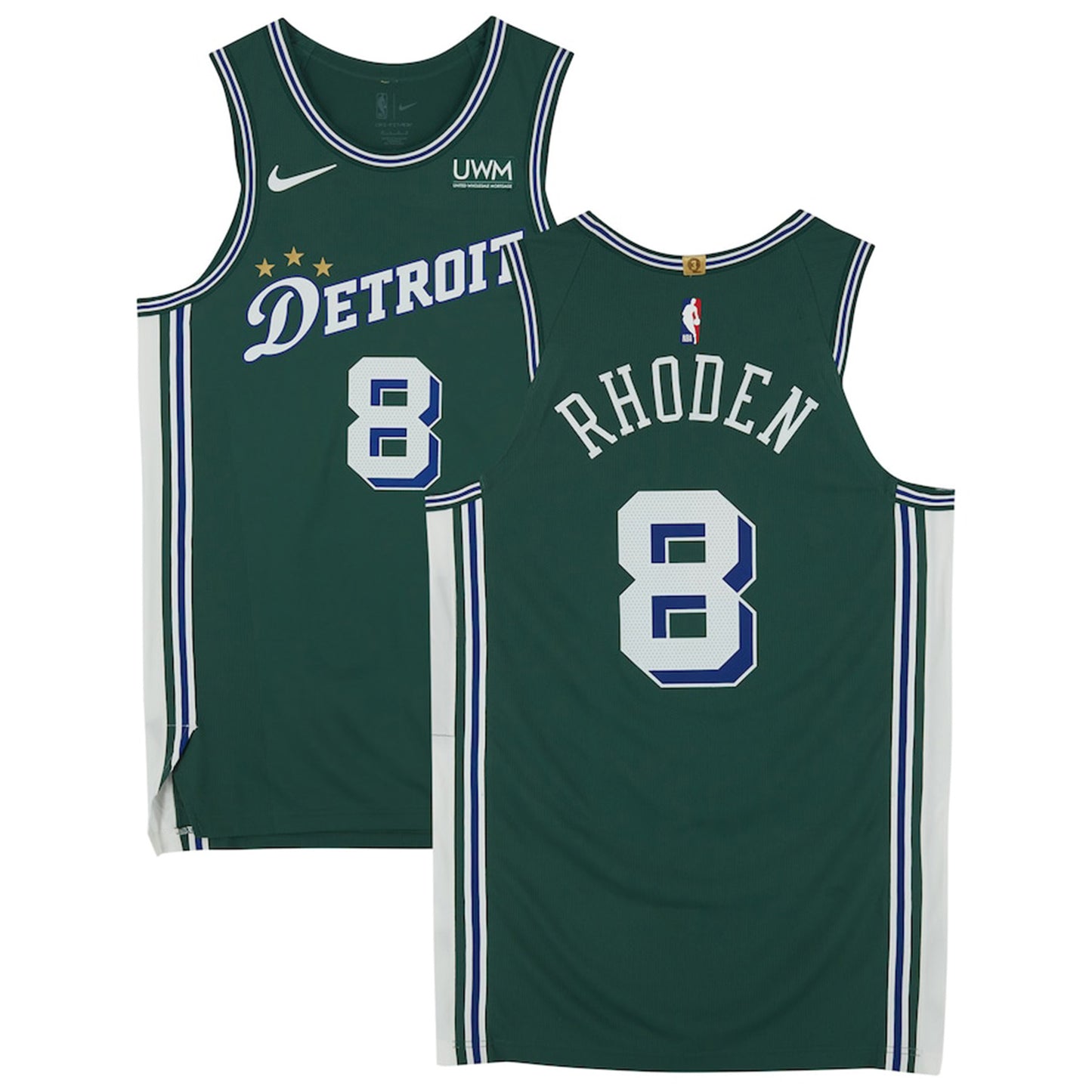 NBA Jared Rhoden Detroit Pistons 8 Jersey