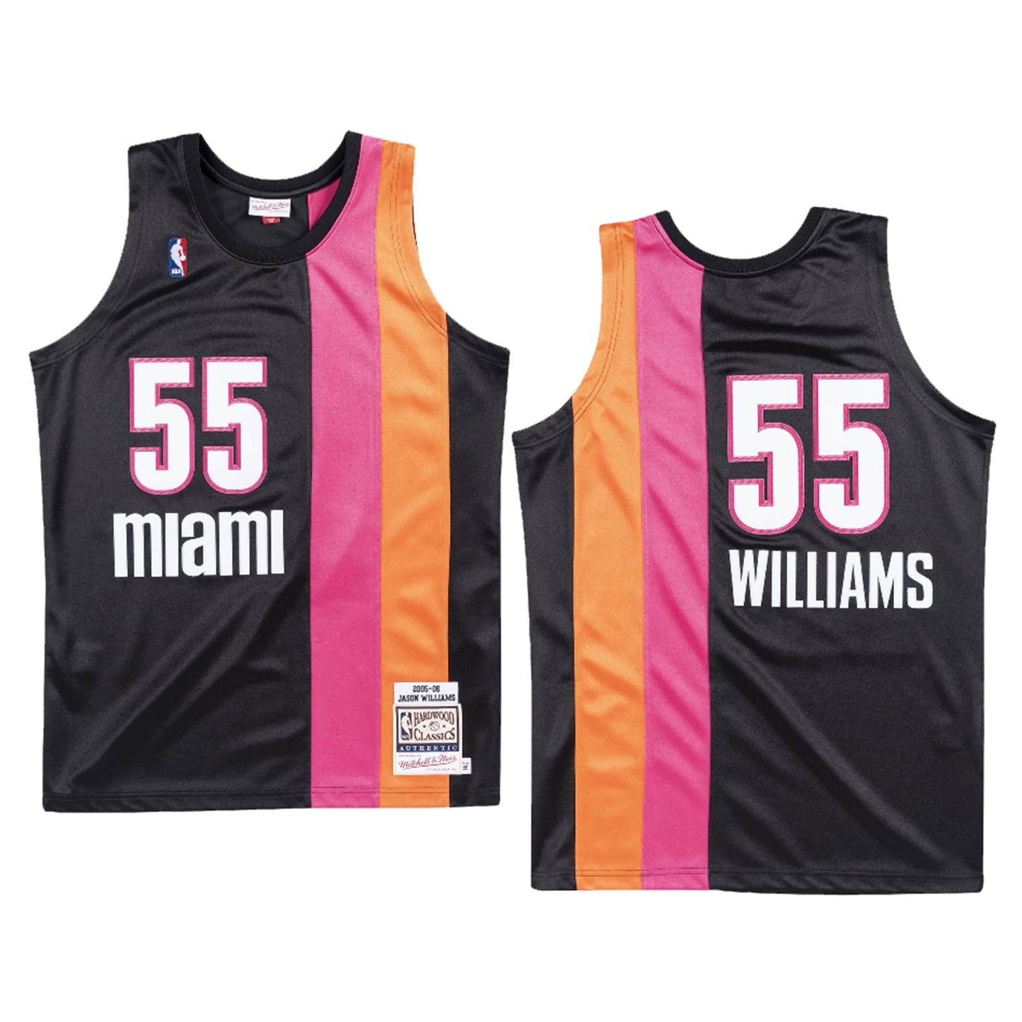 NBA Jason Williams Miami Heat 55 Jersey