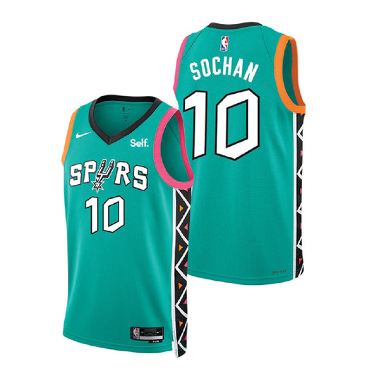 NBA Jeremy Sochan San Antonio Spurs 10 Jersey