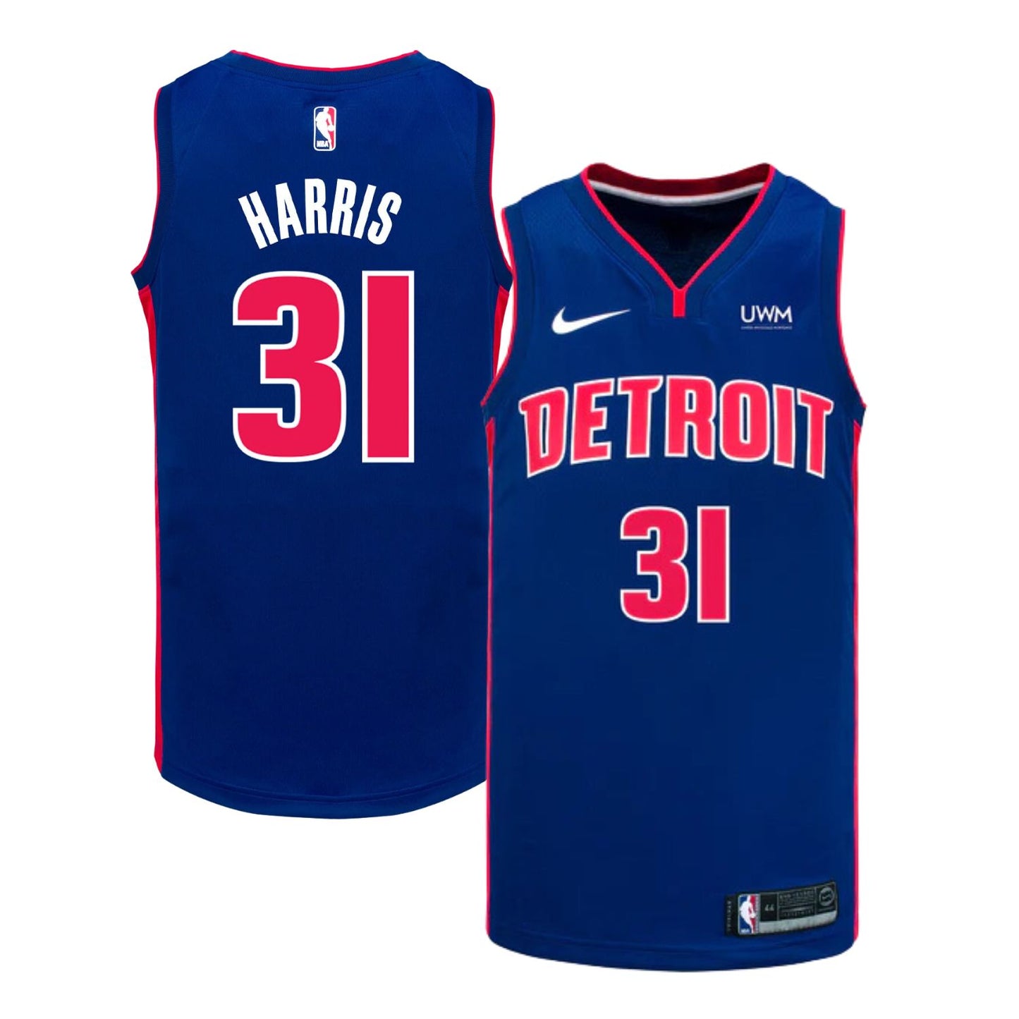 NBA Joe Harris Detroit Pistons 31 Jersey