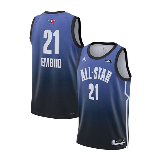 NBA Joel Embiid All Star Jersey 21 Jersey