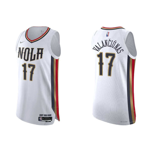 NBA Jonas Valanciunas New Orleans Pelicans 17 Jersey