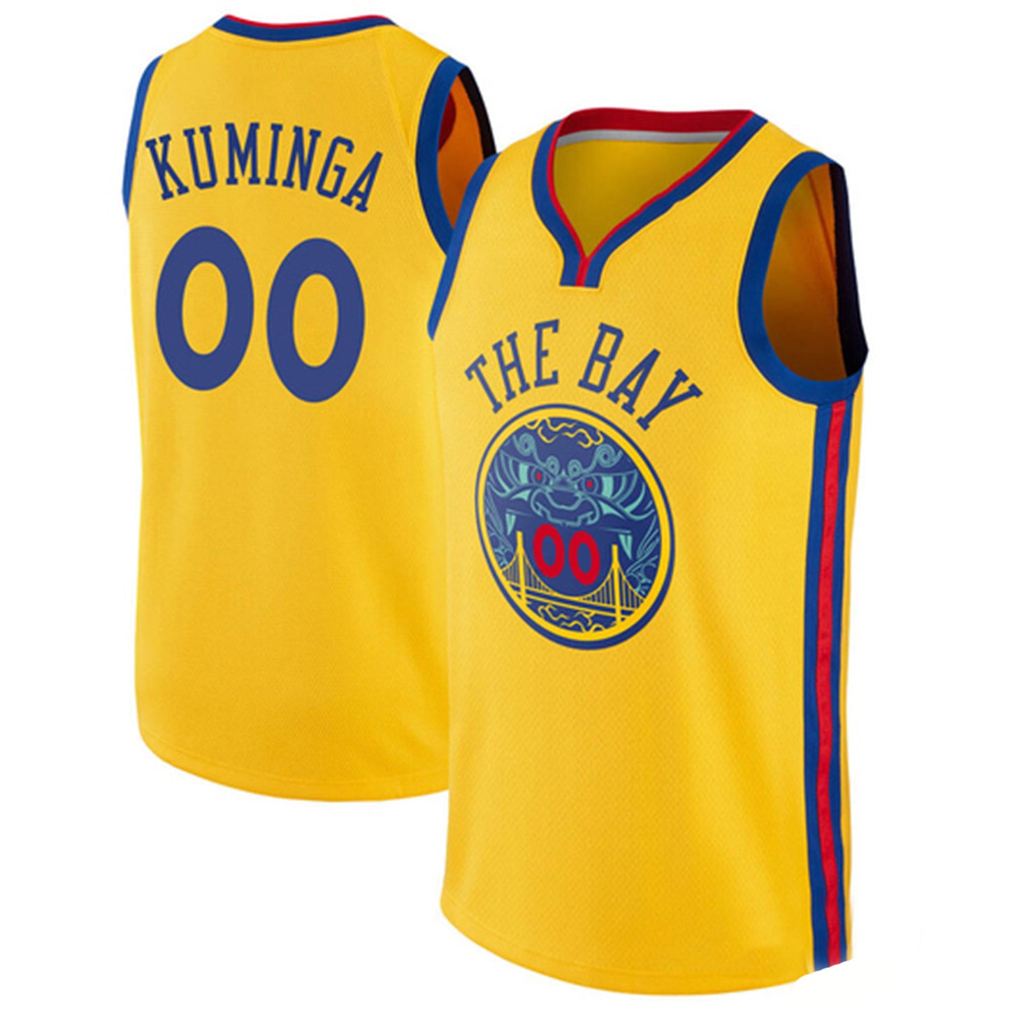 NBA Jonathan Kuminga Golden State Warriors 00 Jersey