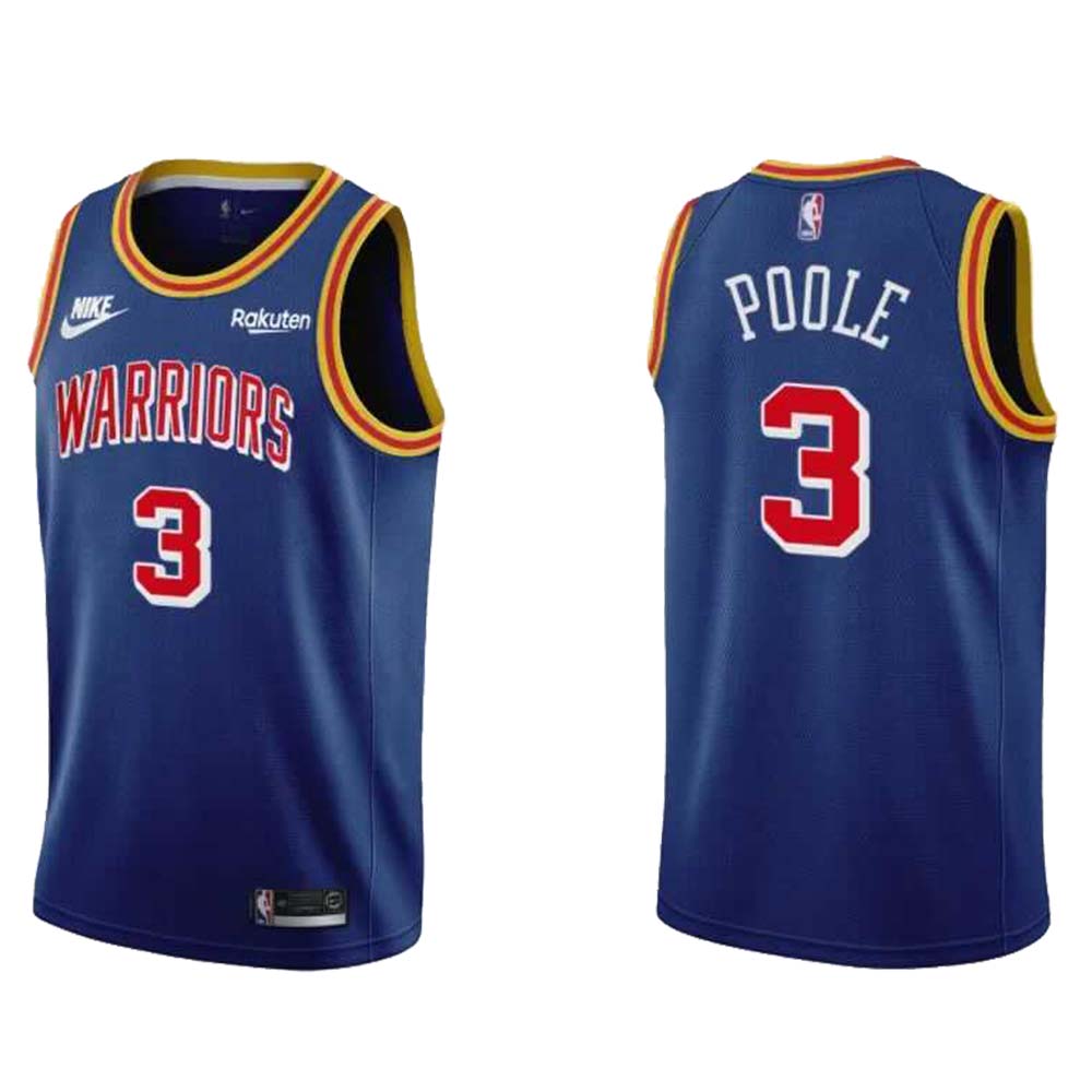 NBA Jordan Poole Golden State Warriors 3 Jersey