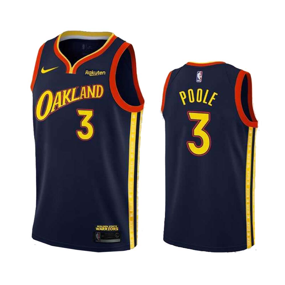 NBA Jordan Poole Golden State Warriors 3 Jersey