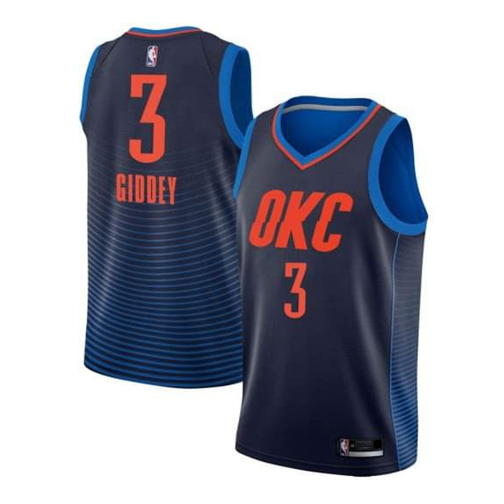 NBA Josh Gidey Oklahoma City Thunder 3 Jersey