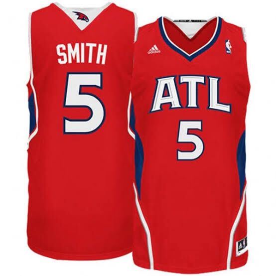 NBA Josh Smith Atlanta Hawks 5 Jersey