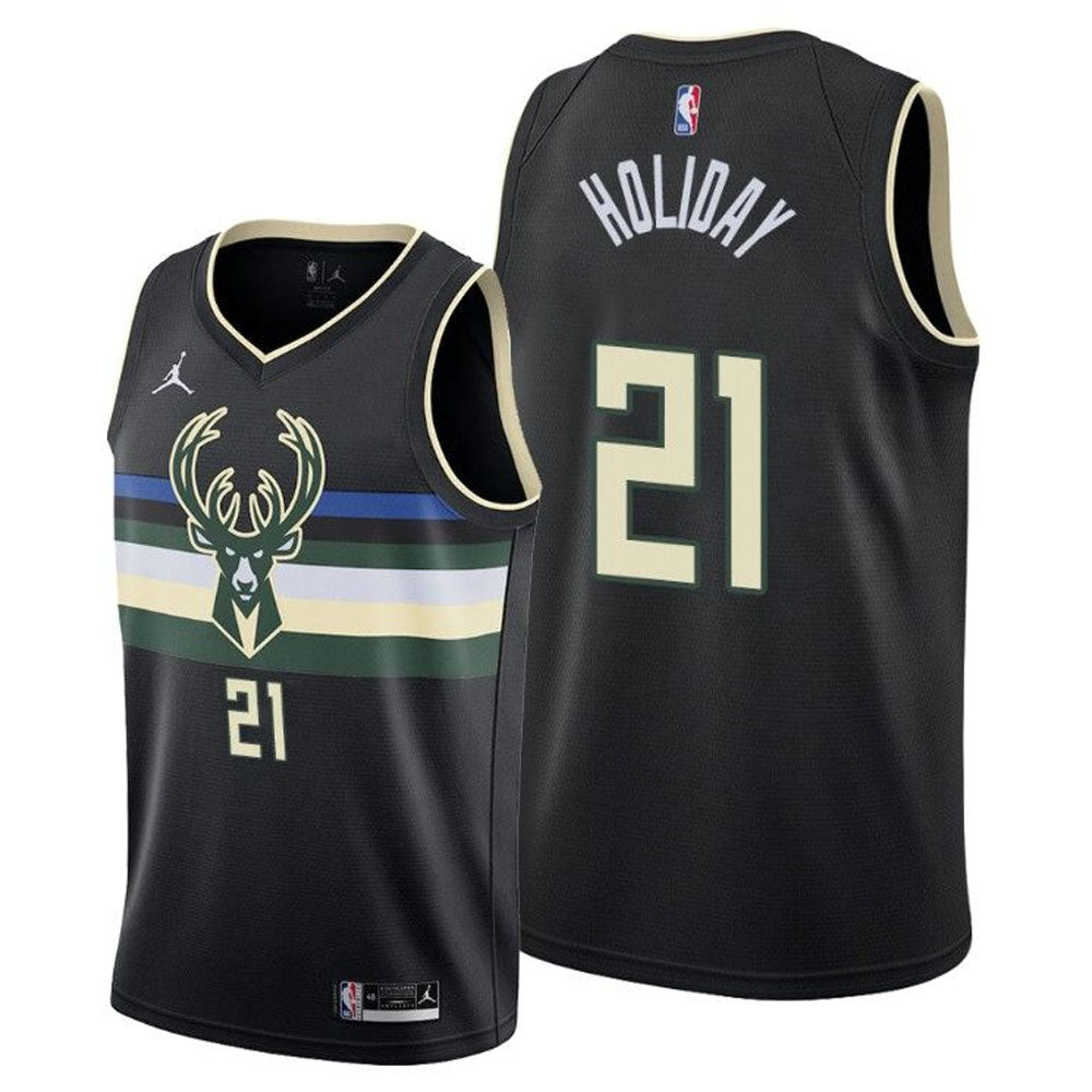 NBA Jrue Holiday Milwaukee Bucks 21 Jersey