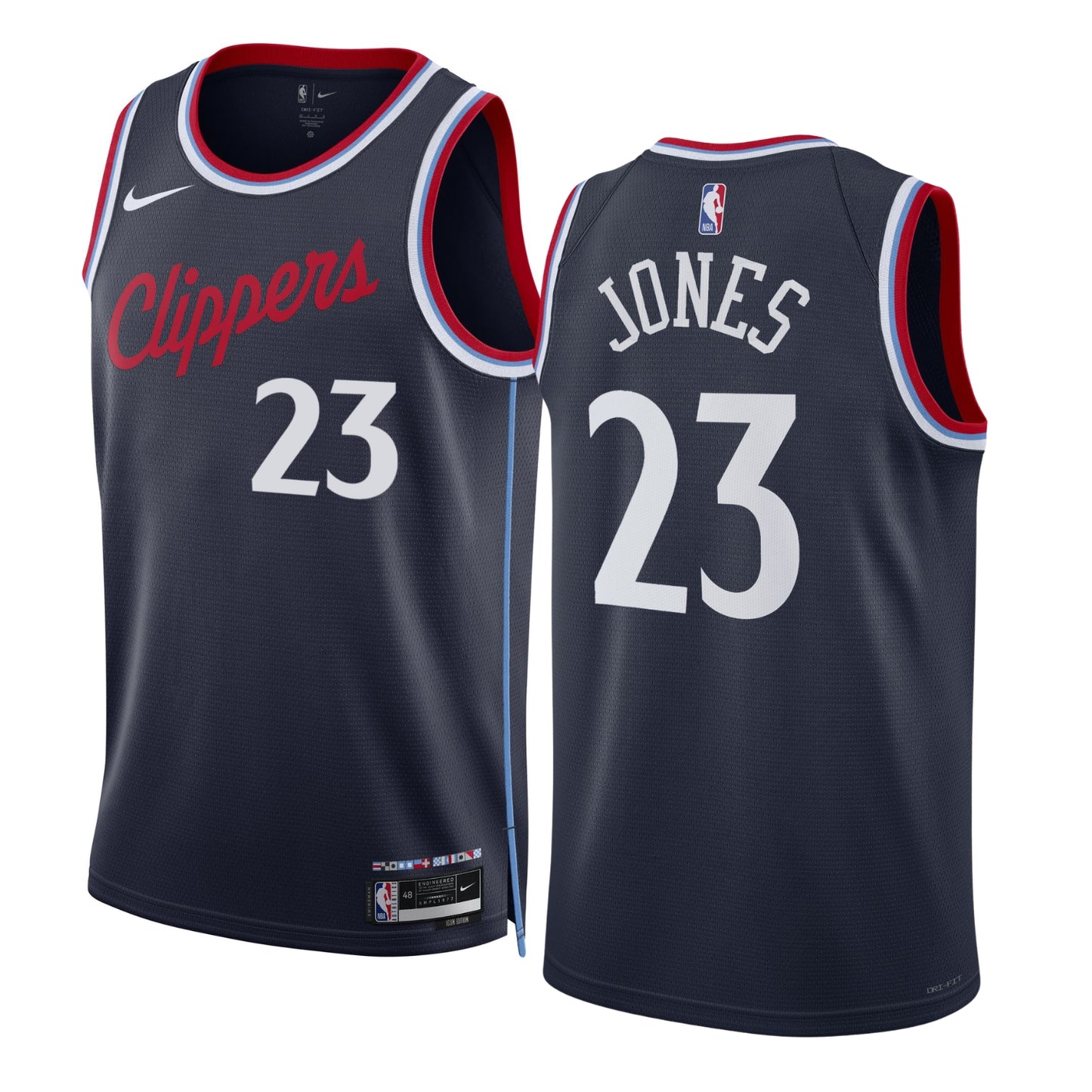 NBA Kai Jones Los Angeles Clippers 23 Jersey