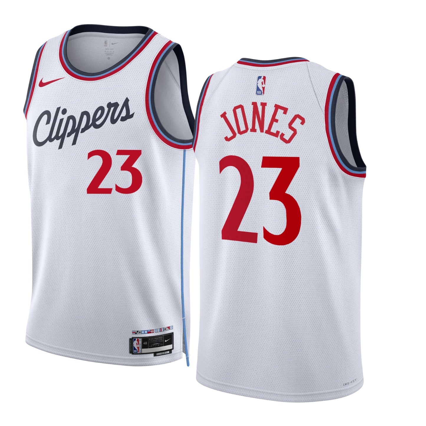 NBA Kai Jones Los Angeles Clippers 23 Jersey