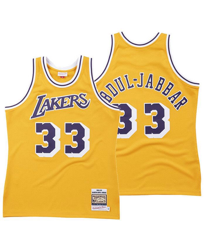 NBA Kareem Abdul-Jabbar Los Angeles Lakers 33 Jersey