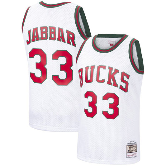 NBA Kareem Abdul-Jabbar Milwaukee Bucks 33 Jersey