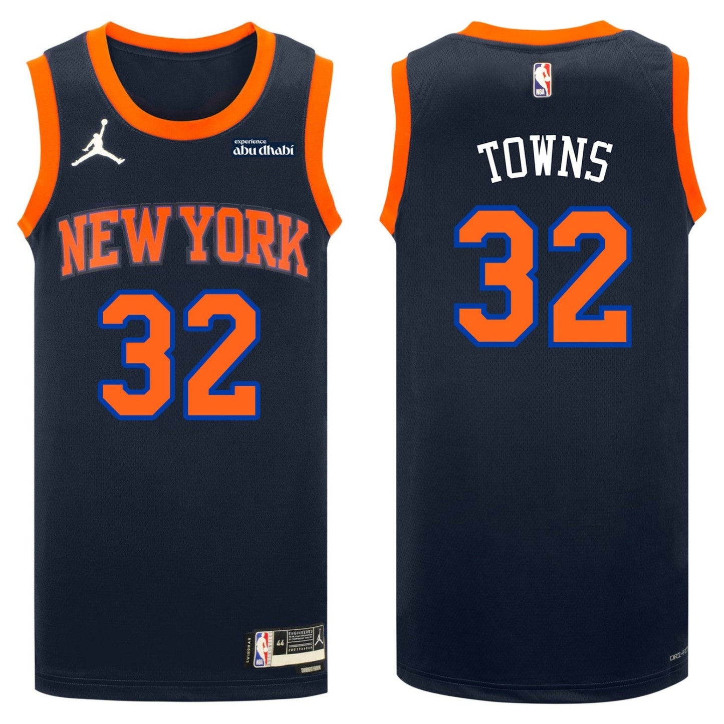 NBA Karl Anthony Towns New York Knicks 32 Jersey