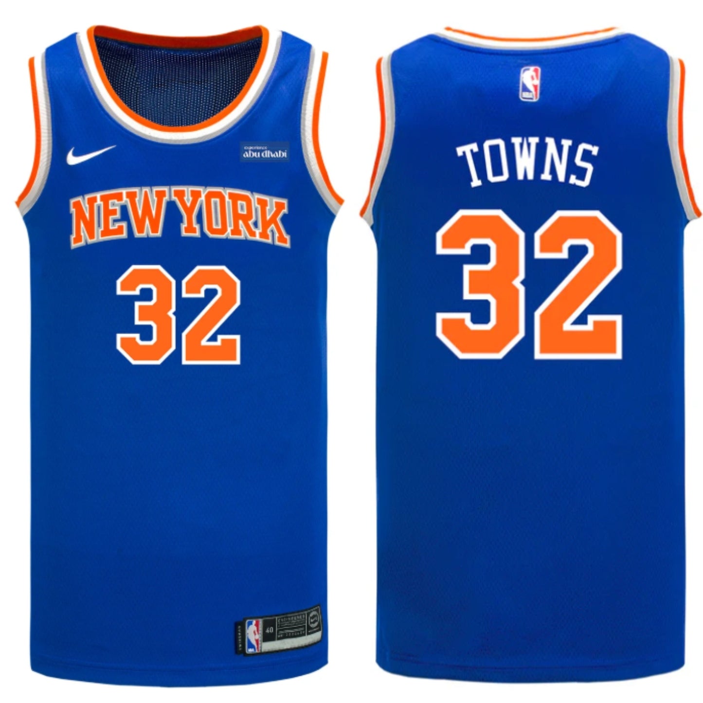 NBA Karl Anthony Towns New York Knicks 32 Jersey