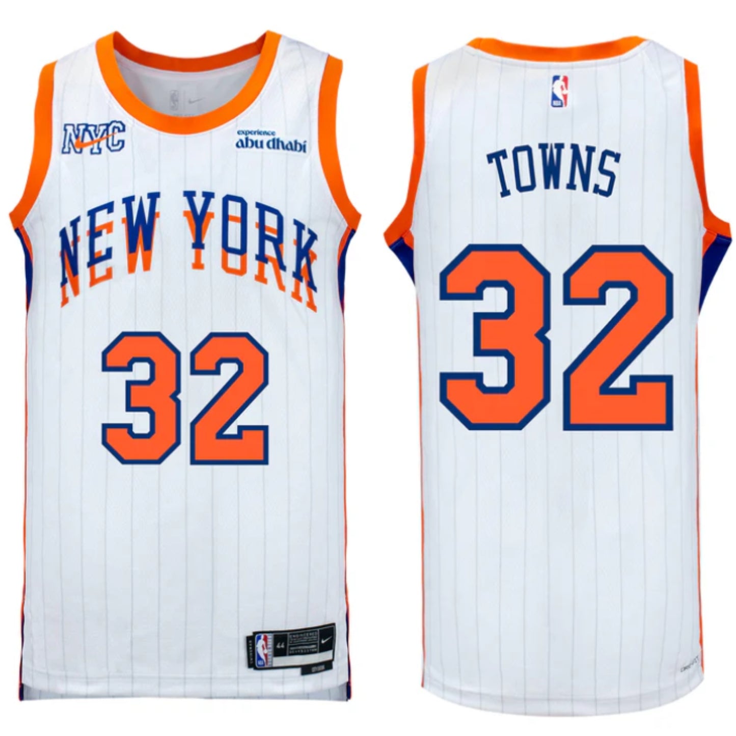 NBA Karl Anthony Towns New York Knicks 32 Jersey