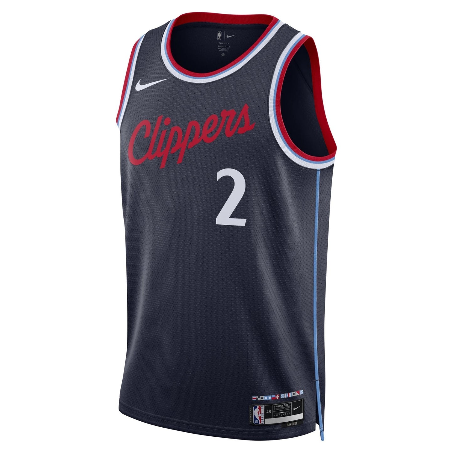 NBA Kawhi Leonard Los Angeles Clippers 2 Jersey