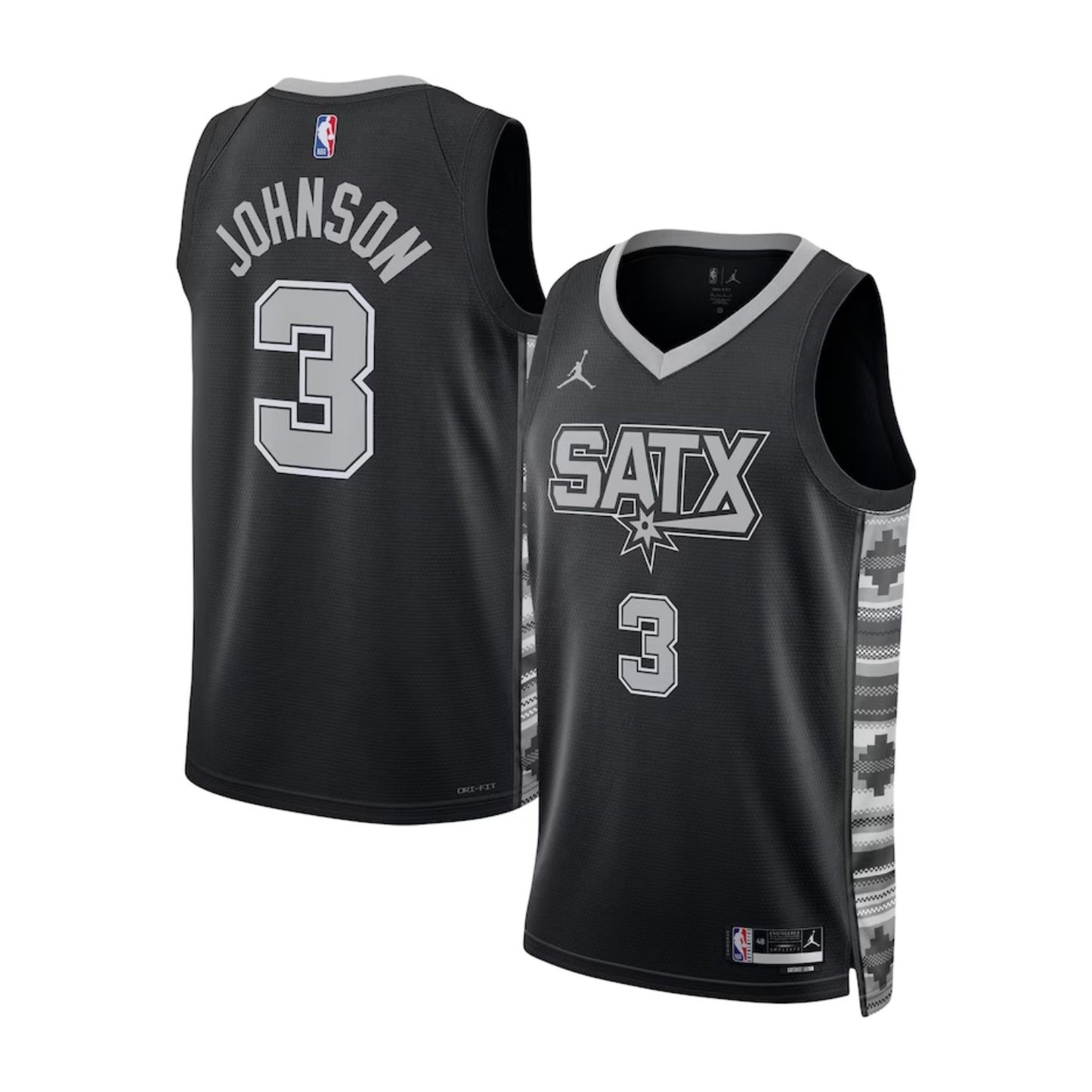 NBA Keldon Johnson San Antonio Spurs 3 Jersey