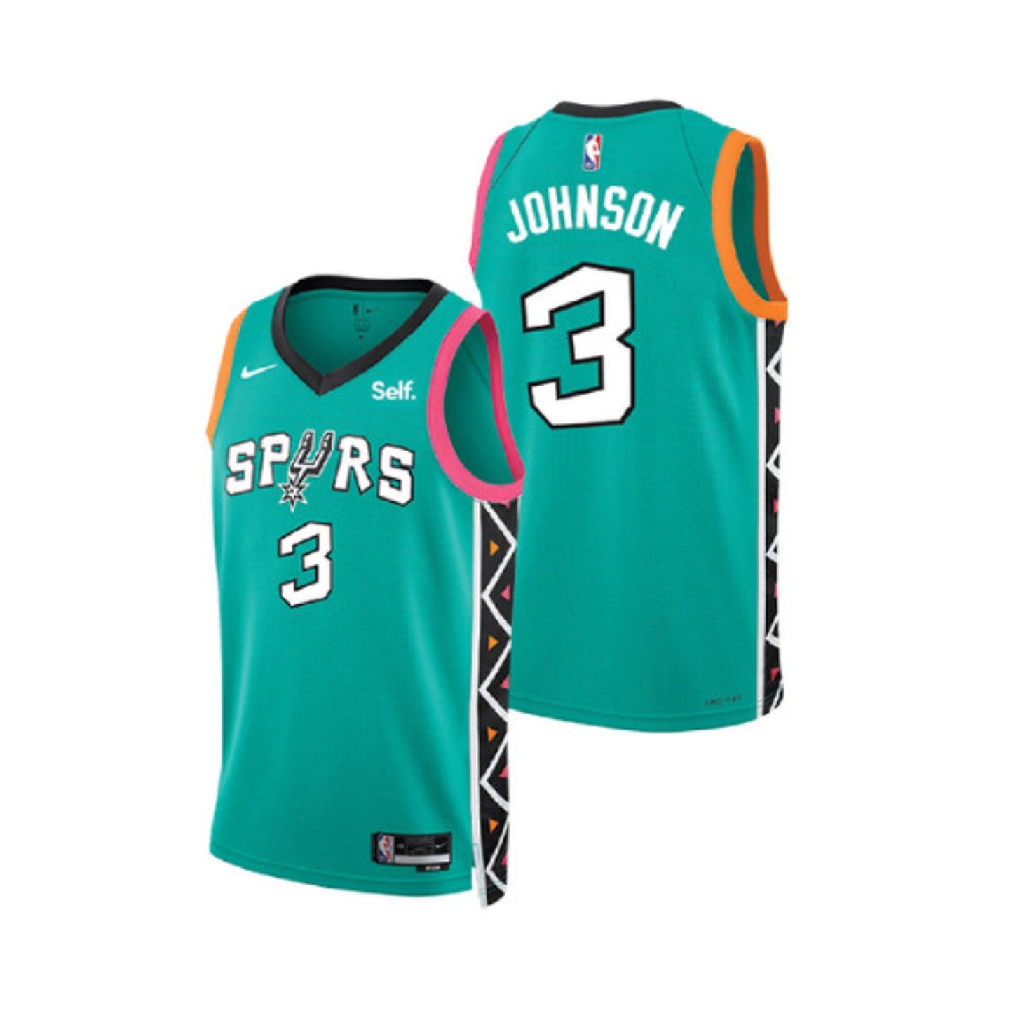 NBA Keldon Johnson San Antonio Spurs 3 Jersey