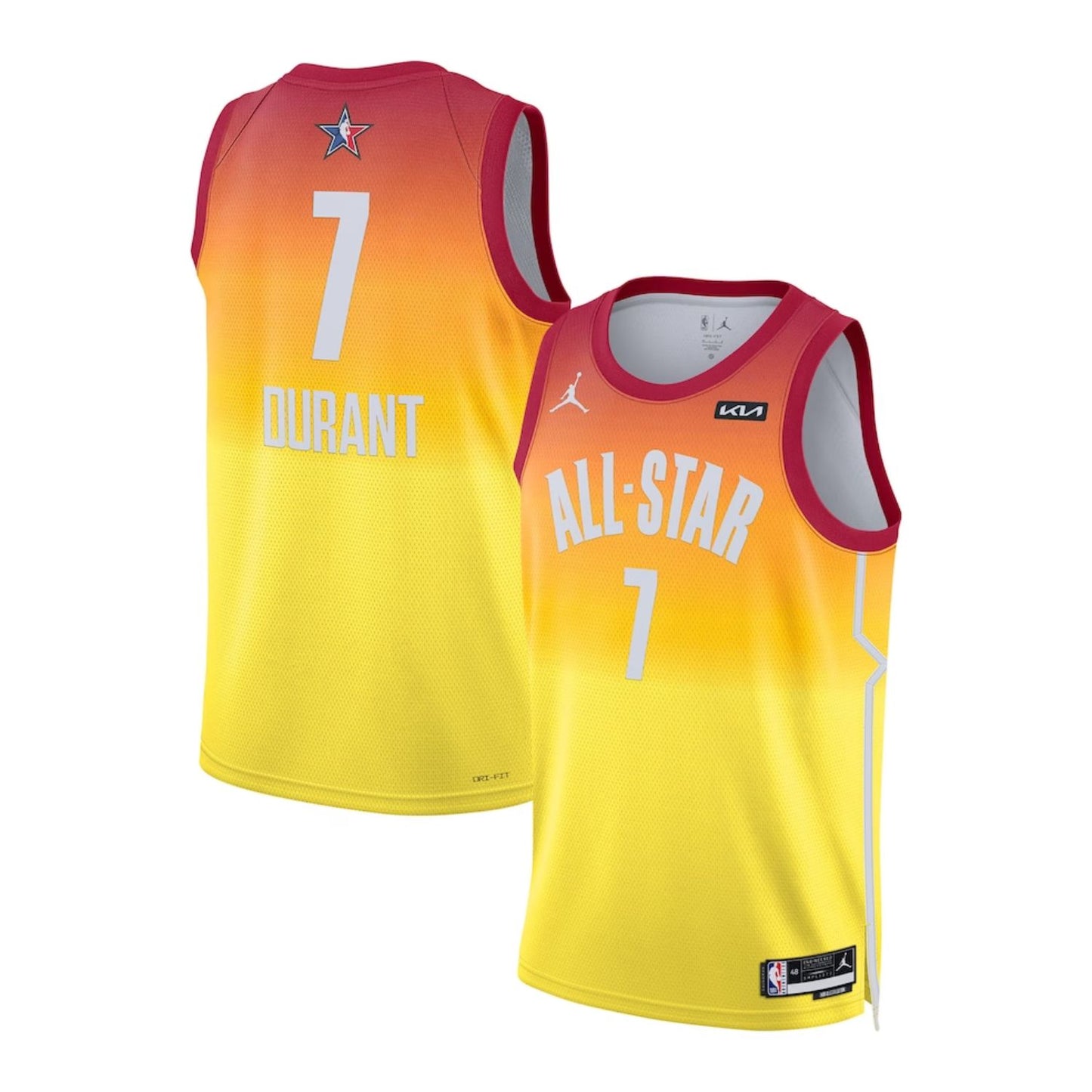 NBA Kevin Durant All Star 7 Jersey