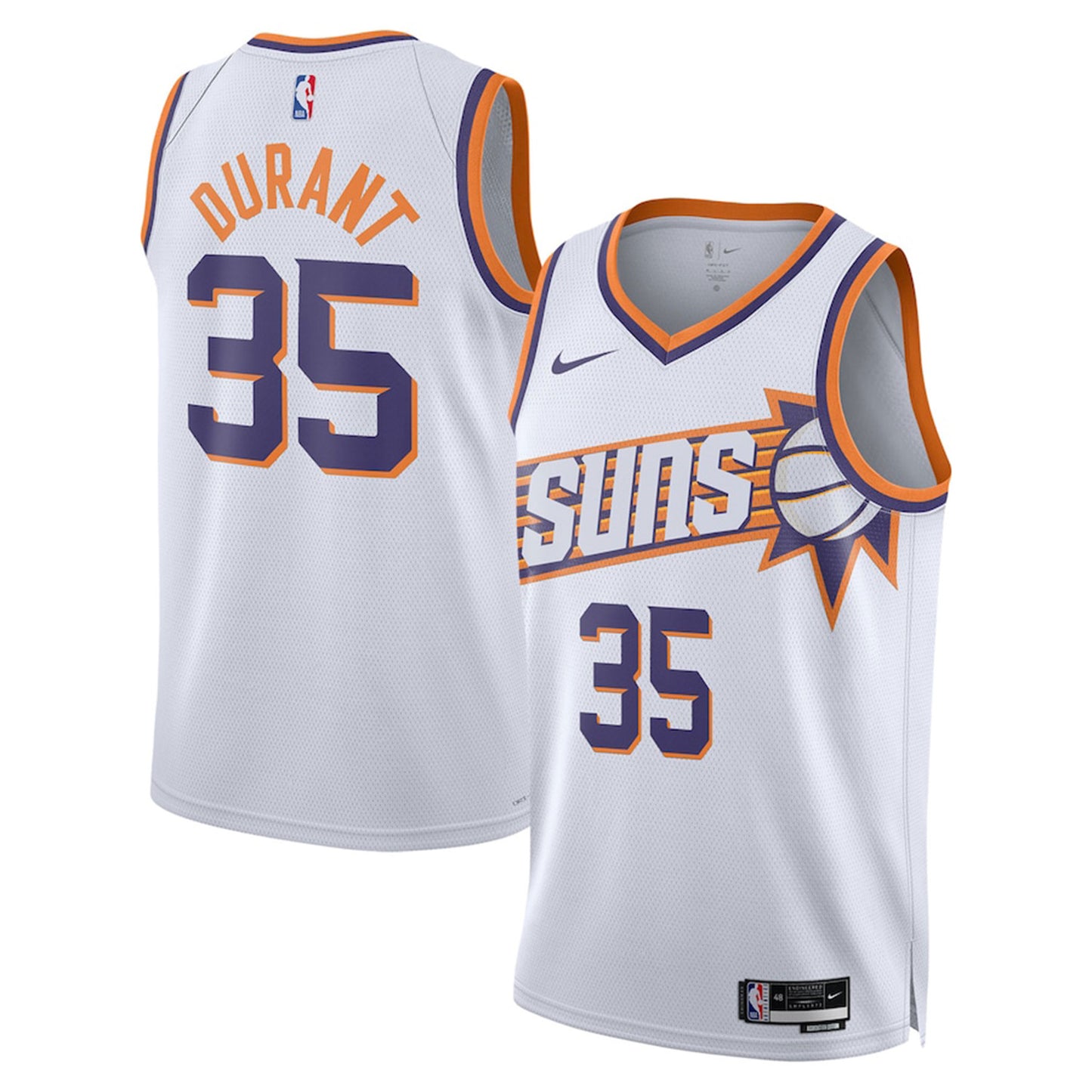 NBA Kevin Durant Pheonix Suns 35 Jersey