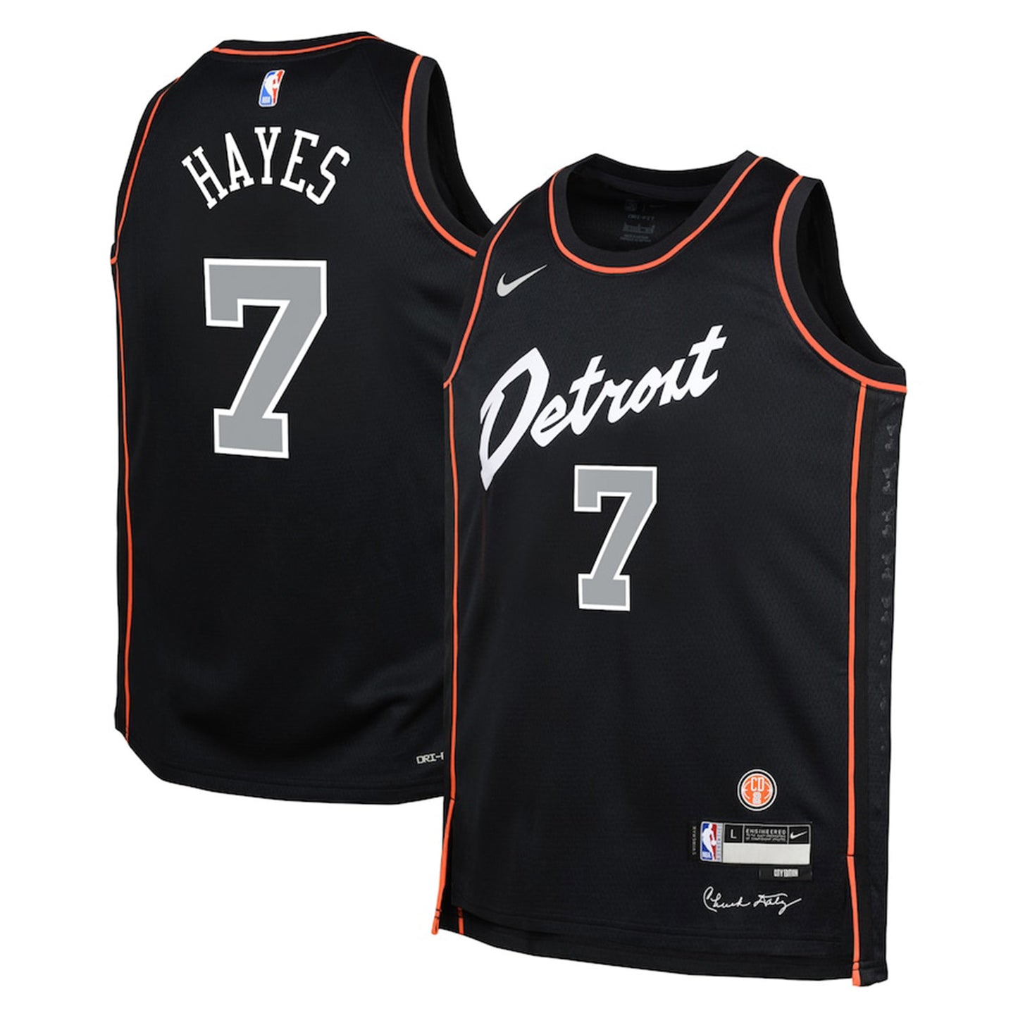 NBA Killian Hayes Detroit Pistons 7 Jersey