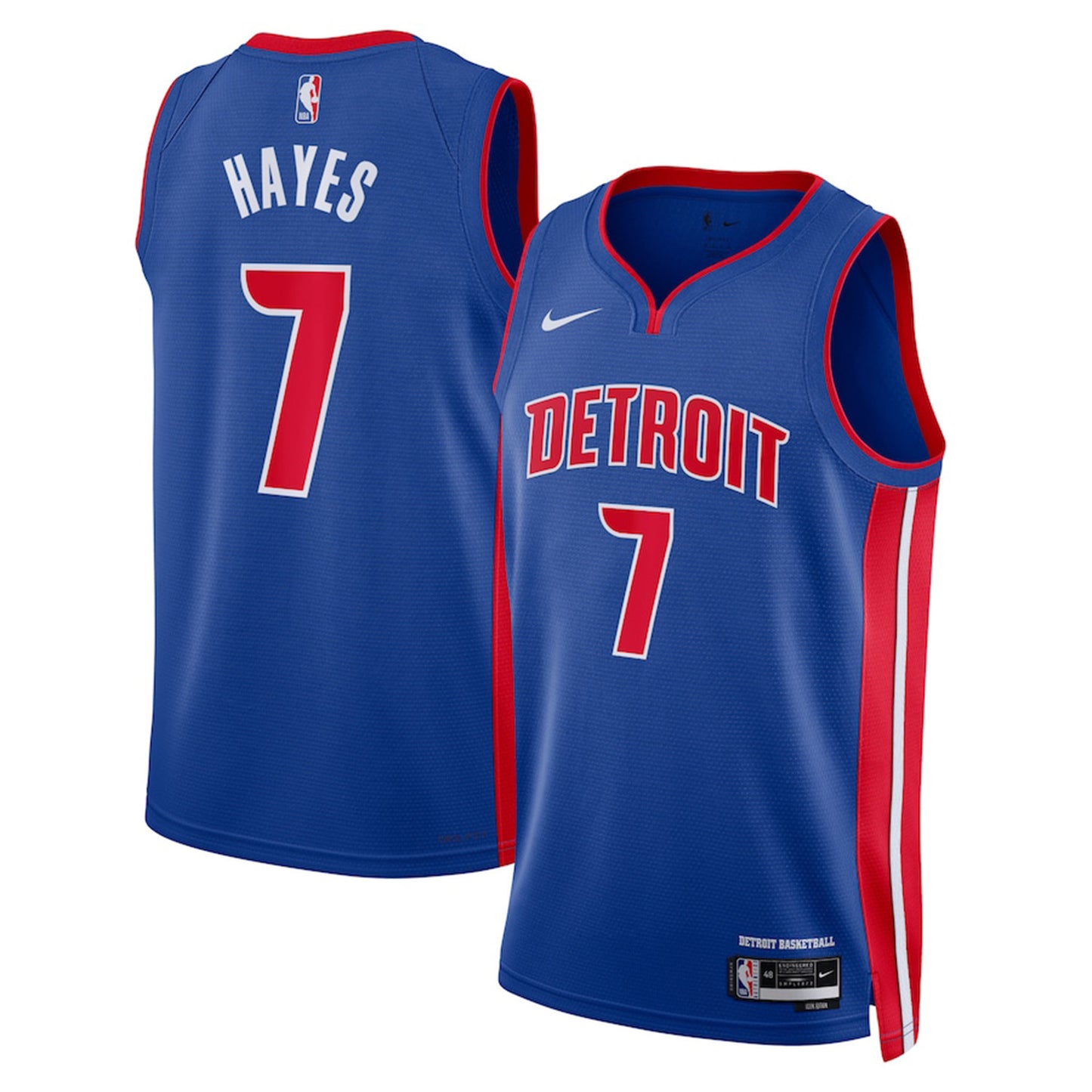 NBA Killian Hayes Detroit Pistons 7 Jersey