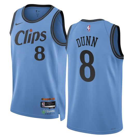 NBA Kris Dunn Los Angeles Clippers 8 Jersey