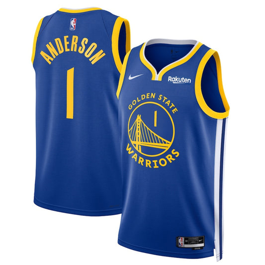 NBA Kyle Anderson Golden State Warriors 1 Jersey