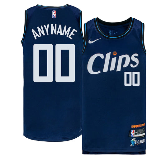 NBA LA Clippers Blank Custom Jersey